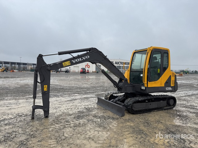 2015 Volvo EC55B Mini Excavator: <6.6t - Mini excavator: picture 1 2015 Volvo EC55B Mini Excavator: <6.6t - Mini excavator: picture 1
