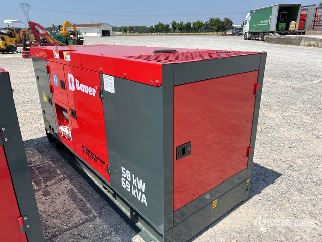2025 Bauer Generatoren GFS-50 ATS 50kW/62,5kVA (Unused) Generator Set - Generator set: picture 1 2025 Bauer Generatoren GFS-50 ATS 50kW/62,5kVA (Unused) Generator Set - Generator set: picture 1