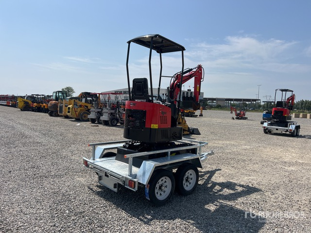 2025 JPC HT12 on Trailer (Unused) Mini Excavator: <6.6t - Mini excavator: picture 3 2025 JPC HT12 on Trailer (Unused) Mini Excavator: <6.6t - Mini excavator: picture 3