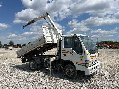 ISUZU NPR 775-5DX 2006 Bonfiglioli PL2300 710 kg on - Tipper, Crane truck: picture 4 ISUZU NPR 775-5DX 2006 Bonfiglioli PL2300 710 kg on - Tipper, Crane truck: picture 4