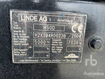 LINDE H50D 5000 kg - Forklift: picture 5 LINDE H50D 5000 kg - Forklift: picture 5