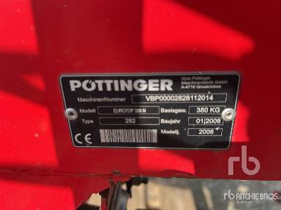 POETTINGER EUROTOP 380N - Tedder/ Rake: picture 5 POETTINGER EUROTOP 380N - Tedder/ Rake: picture 5