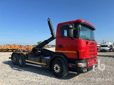 SCANIA 124L420 6x2 - Hook lift truck: picture 5 SCANIA 124L420 6x2 - Hook lift truck: picture 5
