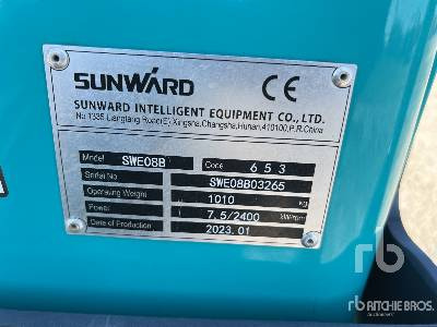 SUNWARD SWE08 - Mini excavator: picture 5 SUNWARD SWE08 - Mini excavator: picture 5