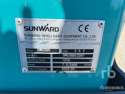 SUNWARD SWE08B - Mini excavator: picture 5 SUNWARD SWE08B - Mini excavator: picture 5