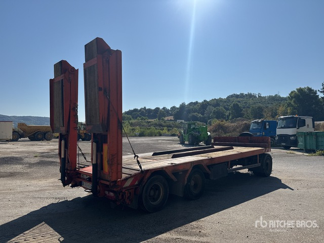 2003 TR AX R243WUL Tri/A Single Drop Remorque Port ... Lowboy Trailer - Low loader semi-trailer: picture 3 2003 TR AX R243WUL Tri/A Single Drop Remorque Port ... Lowboy Trailer - Low loader semi-trailer: picture 3
