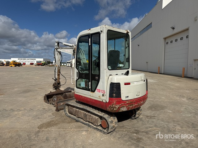 2008 Takeuchi TB125 Mini-Pelle Mini Excavator: <6.6t - Mini excavator: picture 3 2008 Takeuchi TB125 Mini-Pelle Mini Excavator: <6.6t - Mini excavator: picture 3