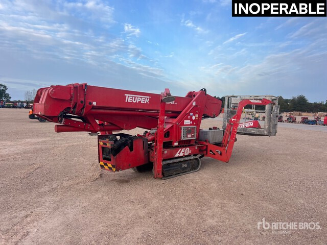 2008 Teupen LEO23GT Nacelle Araignee Spider (Inoper ... Articulating Boom Lift - Articulated boom: picture 2 2008 Teupen LEO23GT Nacelle Araignee Spider (Inoper ... Articulating Boom Lift - Articulated boom: picture 2