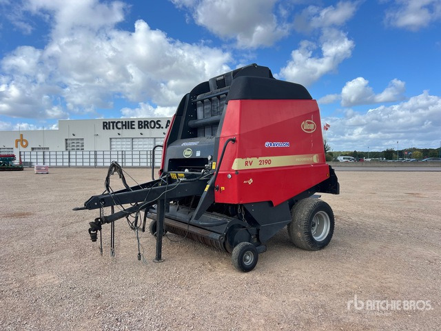 2008 Vicon RV2190 Presse A Balles Rondes 1 Essieu S/A Round Baler - Round baler: picture 2 2008 Vicon RV2190 Presse A Balles Rondes 1 Essieu S/A Round Baler - Round baler: picture 2