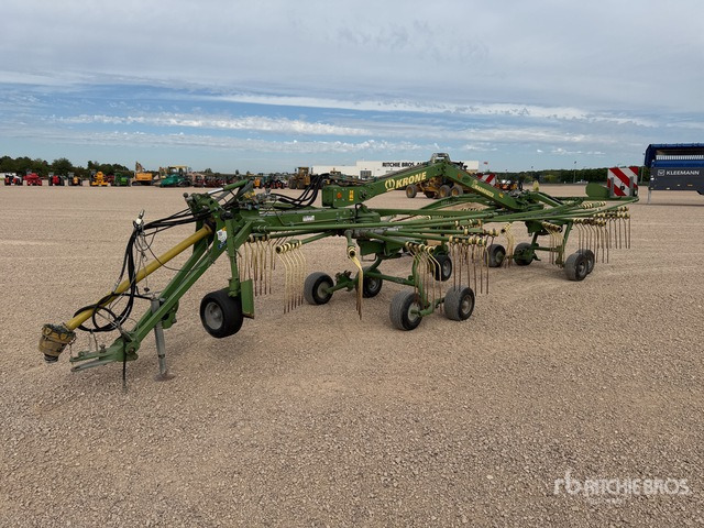 2012 Krone Swadro 710/26T 7.10 m 2 Rotor Andaineur Hay Rake - Tedder/ Rake: picture 1 2012 Krone Swadro 710/26T 7.10 m 2 Rotor Andaineur Hay Rake - Tedder/ Rake: picture 1