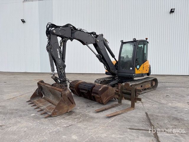 2013 Mecalac 10 MCR Pelle Sur Chenilles Tracked Excavator - Crawler excavator: picture 2 2013 Mecalac 10 MCR Pelle Sur Chenilles Tracked Excavator - Crawler excavator: picture 2