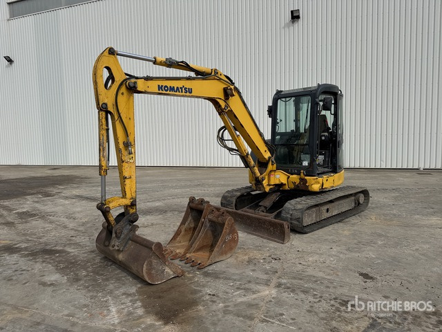 2014 Komatsu PC55MR-3 Mini-Pelle Mini Excavator: <6.6t - Mini excavator: picture 1 2014 Komatsu PC55MR-3 Mini-Pelle Mini Excavator: <6.6t - Mini excavator: picture 1