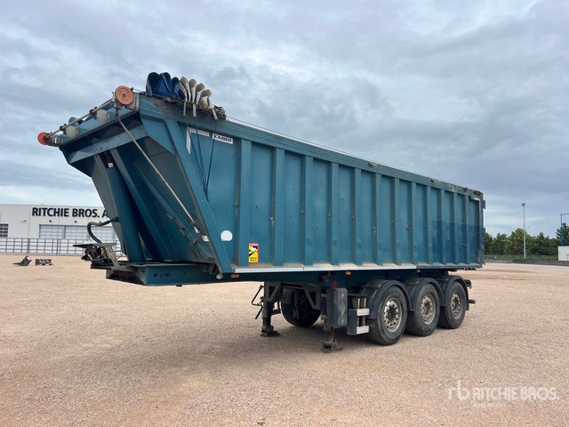 2015 Robuste Kaiser BDAB3XX Tri/A Semi-Remorque Benne 3 Essieux End Dump Trailer - Tipper semi-trailer: picture 1 2015 Robuste Kaiser BDAB3XX Tri/A Semi-Remorque Benne 3 Essieux End Dump Trailer - Tipper semi-trailer: picture 1