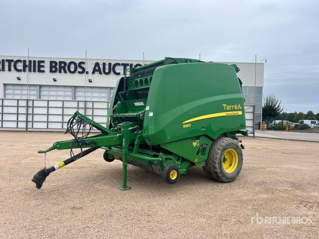 2017 John Deere 990 Presse A Balles Rondes 1 Essieu S/A Round Baler - Round baler: picture 1 2017 John Deere 990 Presse A Balles Rondes 1 Essieu S/A Round Baler - Round baler: picture 1