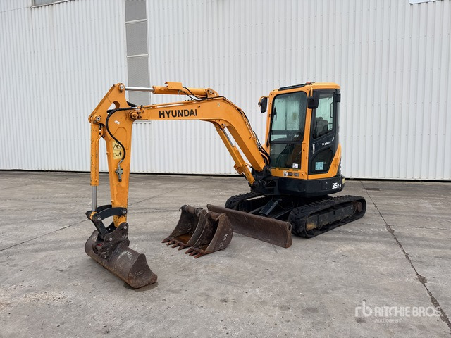 2018 Hyundai R35Z9 Mini-Pelle Mini Excavator: <6.6t - Mini excavator: picture 2 2018 Hyundai R35Z9 Mini-Pelle Mini Excavator: <6.6t - Mini excavator: picture 2