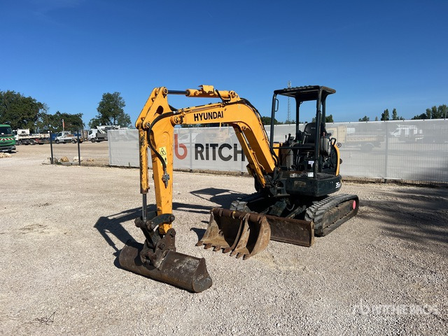 2018 Hyundai Robex35Z-9 Mini-Pelle Mini Excavator: <6.6t - Mini excavator: picture 1 2018 Hyundai Robex35Z-9 Mini-Pelle Mini Excavator: <6.6t - Mini excavator: picture 1
