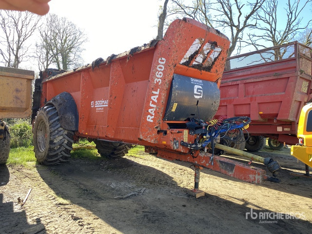 2018 Sodimac Rafal 3600 S/A Epandeur A Fumier Manure Spreader - Flail mower/ Mulcher: picture 2 2018 Sodimac Rafal 3600 S/A Epandeur A Fumier Manure Spreader - Flail mower/ Mulcher: picture 2