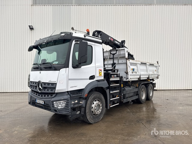 2020 Mercedes-Benz Arocs 2640 2019 Hiab BL158HD01417 5000 kg ... Dump Truck with Crane - Tipper: picture 1 2020 Mercedes-Benz Arocs 2640 2019 Hiab BL158HD01417 5000 kg ... Dump Truck with Crane - Tipper: picture 1