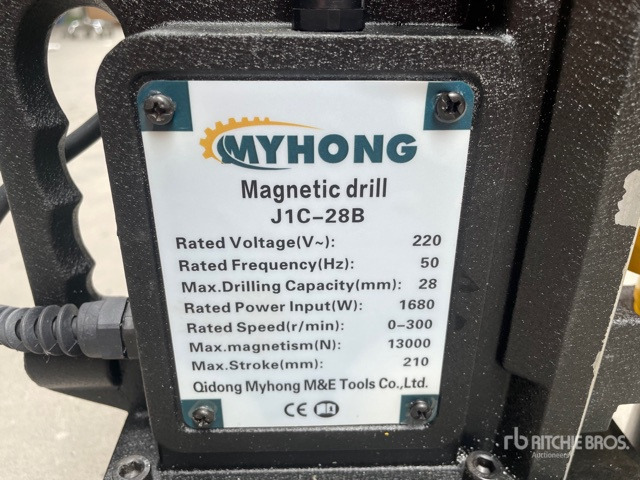 2025 Welgtek J1C-28B Perceuse Magnetique (Non Utilis ... Blasthole Drill - Construction equipment: picture 4 2025 Welgtek J1C-28B Perceuse Magnetique (Non Utilis ... Blasthole Drill - Construction equipment: picture 4
