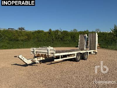 ASCA T/A Semi-Remorque Porte-Engins ... - Low loader semi-trailer: picture 1 ASCA T/A Semi-Remorque Porte-Engins ... - Low loader semi-trailer: picture 1