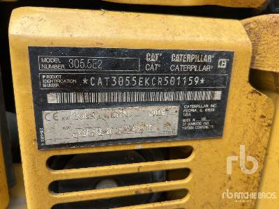CAT 305.5E2 Mini-Pelle - Mini excavator: picture 5 CAT 305.5E2 Mini-Pelle - Mini excavator: picture 5