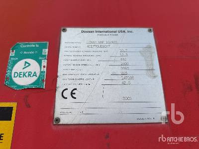 DOOSAN NHP 10/425 Mobile Compresseur A Air (Inope ... - Air compressor: picture 5 DOOSAN NHP 10/425 Mobile Compresseur A Air (Inope ... - Air compressor: picture 5