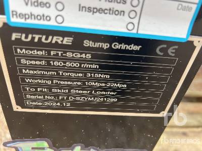 FUTURE FT-SG45 Broyeur A Souche (Non Utilise) ... - Stump grinder: picture 5 FUTURE FT-SG45 Broyeur A Souche (Non Utilise) ... - Stump grinder: picture 5