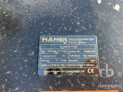 HAENER HSL800 1.2 P30A 750 mm Skeleton Sorting (Unused) - Excavator bucket: picture 5 HAENER HSL800 1.2 P30A 750 mm Skeleton Sorting (Unused) - Excavator bucket: picture 5