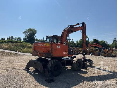 HITACHI ZX130W Pelle Sur Pneus - Waste/ Industry handler: picture 3 HITACHI ZX130W Pelle Sur Pneus - Waste/ Industry handler: picture 3