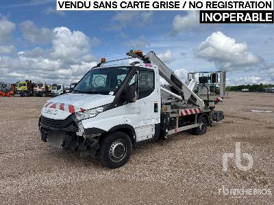 IVECO 35-120 2017 Multitel MX210 21 m on Cam ... - Truck mounted aerial platform: picture 1 IVECO 35-120 2017 Multitel MX210 21 m on Cam ... - Truck mounted aerial platform: picture 1