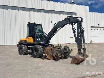 MECALAC 12MTX Pelle Sur Pneus - Wheel excavator: picture 1 MECALAC 12MTX Pelle Sur Pneus - Wheel excavator: picture 1