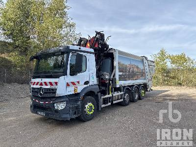 MERCEDES BENZ ANTOS 3240 8x2 Twin-Steer Rear Loader Cami ... - Garbage truck: picture 1 MERCEDES BENZ ANTOS 3240 8x2 Twin-Steer Rear Loader Cami ... - Garbage truck: picture 1