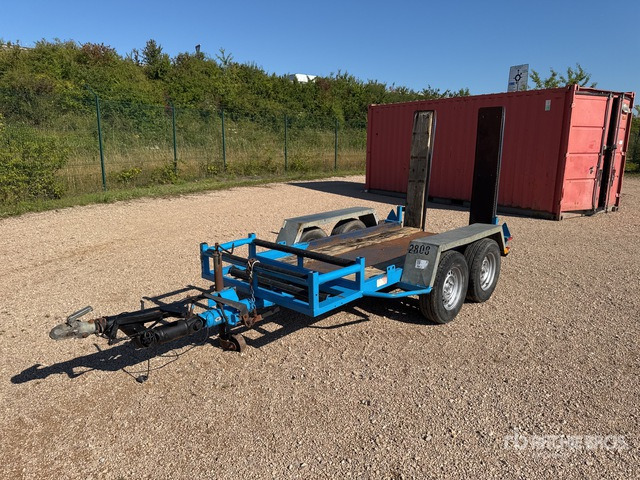 Moiroud TR2000A Flatbed Trailer - Flail mower/ Mulcher: picture 1 Moiroud TR2000A Flatbed Trailer - Flail mower/ Mulcher: picture 1