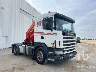 SCANIA 124G 420 1996 Palfinger PK32080 8300 kg ... - Tractor unit: picture 3 SCANIA 124G 420 1996 Palfinger PK32080 8300 kg ... - Tractor unit: picture 3