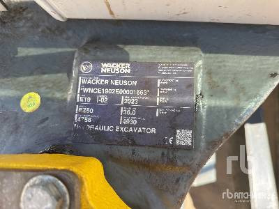 WACKER NEUSON EZ50 Mini-Pelle - Mini excavator: picture 5 WACKER NEUSON EZ50 Mini-Pelle - Mini excavator: picture 5