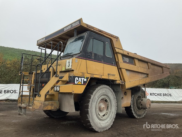 1999 Cat 771D Haul Truck - Rigid dumper/ Rock truck: picture 1 1999 Cat 771D Haul Truck - Rigid dumper/ Rock truck: picture 1
