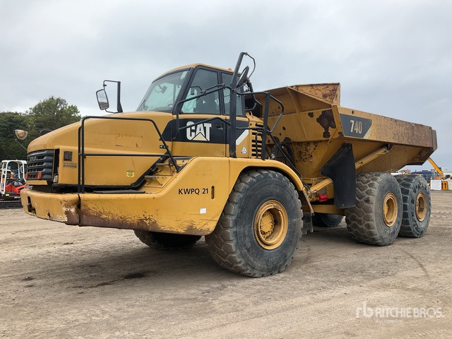 2010 Cat 740 (Inoperable) Articulated Dump Truck - Articulated dumper: picture 1 2010 Cat 740 (Inoperable) Articulated Dump Truck - Articulated dumper: picture 1