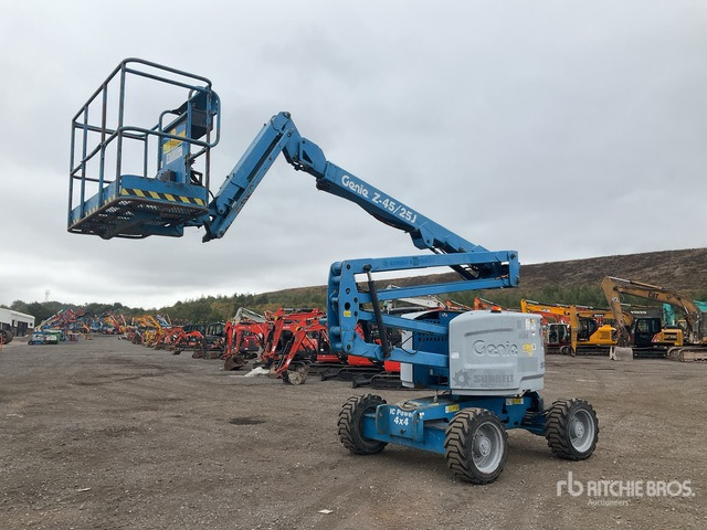 2014 Genie Z45/25J 4WD Diesel Articulating Boom Lift - Articulated boom: picture 2 2014 Genie Z45/25J 4WD Diesel Articulating Boom Lift - Articulated boom: picture 2