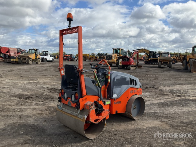 2014 Hamm HD10CVV Double Drum Roller - Road roller: picture 3 2014 Hamm HD10CVV Double Drum Roller - Road roller: picture 3