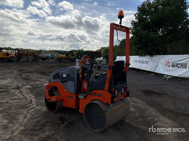 2014 Hamm HD10CVV Double Drum Roller - Road roller: picture 4 2014 Hamm HD10CVV Double Drum Roller - Road roller: picture 4