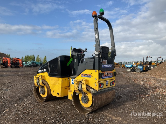 2015 Bomag 120AD-5 Double Drum Roller - Road roller: picture 4 2015 Bomag 120AD-5 Double Drum Roller - Road roller: picture 4