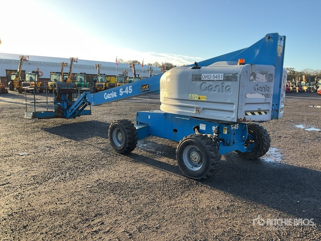 2015 Genie S45 4WD Diesel Telescopic Boom Lift - Telescopic boom: picture 3 2015 Genie S45 4WD Diesel Telescopic Boom Lift - Telescopic boom: picture 3