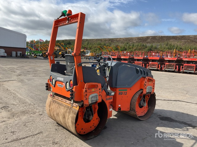 2015 Hamm HD13VV Double Drum Roller - Road roller: picture 3 2015 Hamm HD13VV Double Drum Roller - Road roller: picture 3
