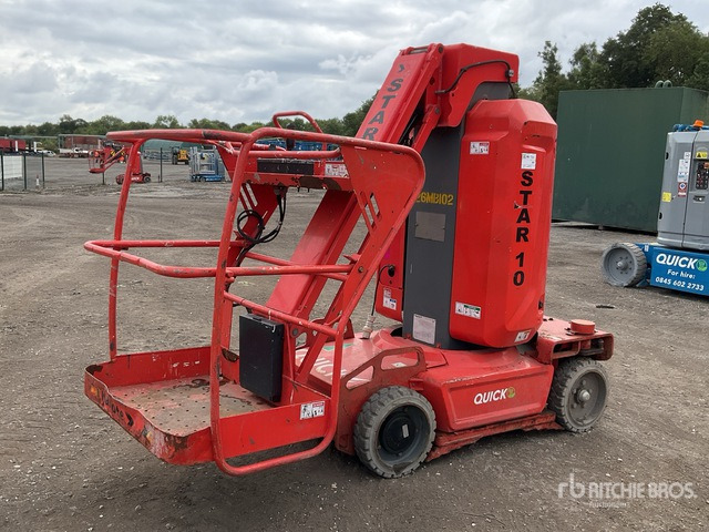 2015 Haulotte STAR 10 Electric 10 MTR Electric Mast B ... Articulating Boom Lift - Articulated boom: picture 1 2015 Haulotte STAR 10 Electric 10 MTR Electric Mast B ... Articulating Boom Lift - Articulated boom: picture 1