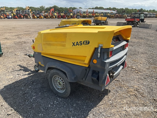 2016 Atlas Copco XAS67KD Mobile Air Compressor - Air compressor: picture 3 2016 Atlas Copco XAS67KD Mobile Air Compressor - Air compressor: picture 3