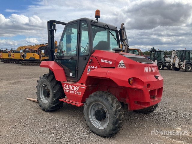 2016 Manitou M26-4 2600 kg 4x4 Rough Terrain Forklift - Rough terrain forklift: picture 3 2016 Manitou M26-4 2600 kg 4x4 Rough Terrain Forklift - Rough terrain forklift: picture 3