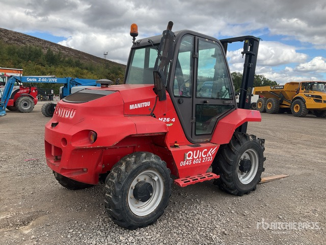2016 Manitou M26-4 2600 kg 4x4 Rough Terrain Forklift - Rough terrain forklift: picture 4 2016 Manitou M26-4 2600 kg 4x4 Rough Terrain Forklift - Rough terrain forklift: picture 4