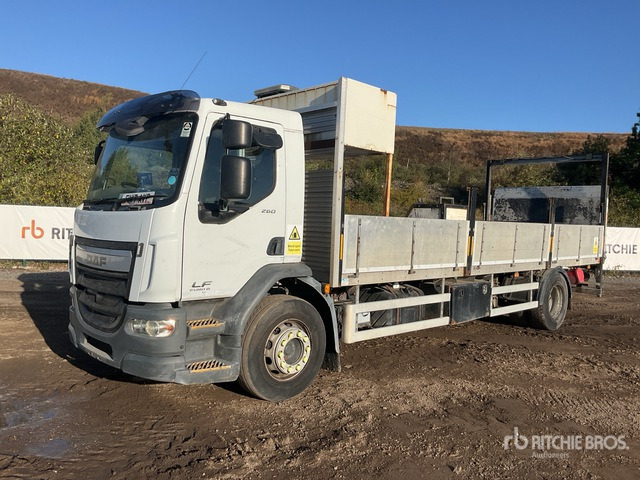 2017 DAF LF260 2017 DAF Flatbed Truck Flatbed Truck - Dropside/ Flatbed truck: picture 1 2017 DAF LF260 2017 DAF Flatbed Truck Flatbed Truck - Dropside/ Flatbed truck: picture 1