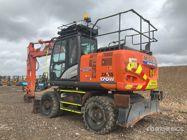 2017 Hitachi ZX170W-5 Wheel Excavator - Wheel excavator: picture 3 2017 Hitachi ZX170W-5 Wheel Excavator - Wheel excavator: picture 3
