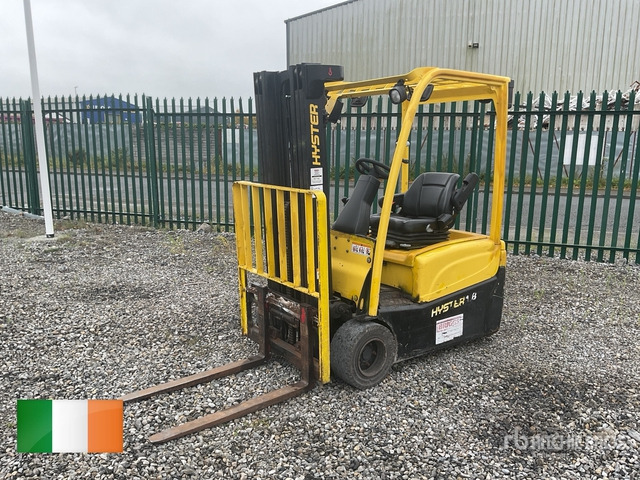 2017 Hyster J1.8XNT 1760 kg Electric Forklift - Electric forklift: picture 3 2017 Hyster J1.8XNT 1760 kg Electric Forklift - Electric forklift: picture 3